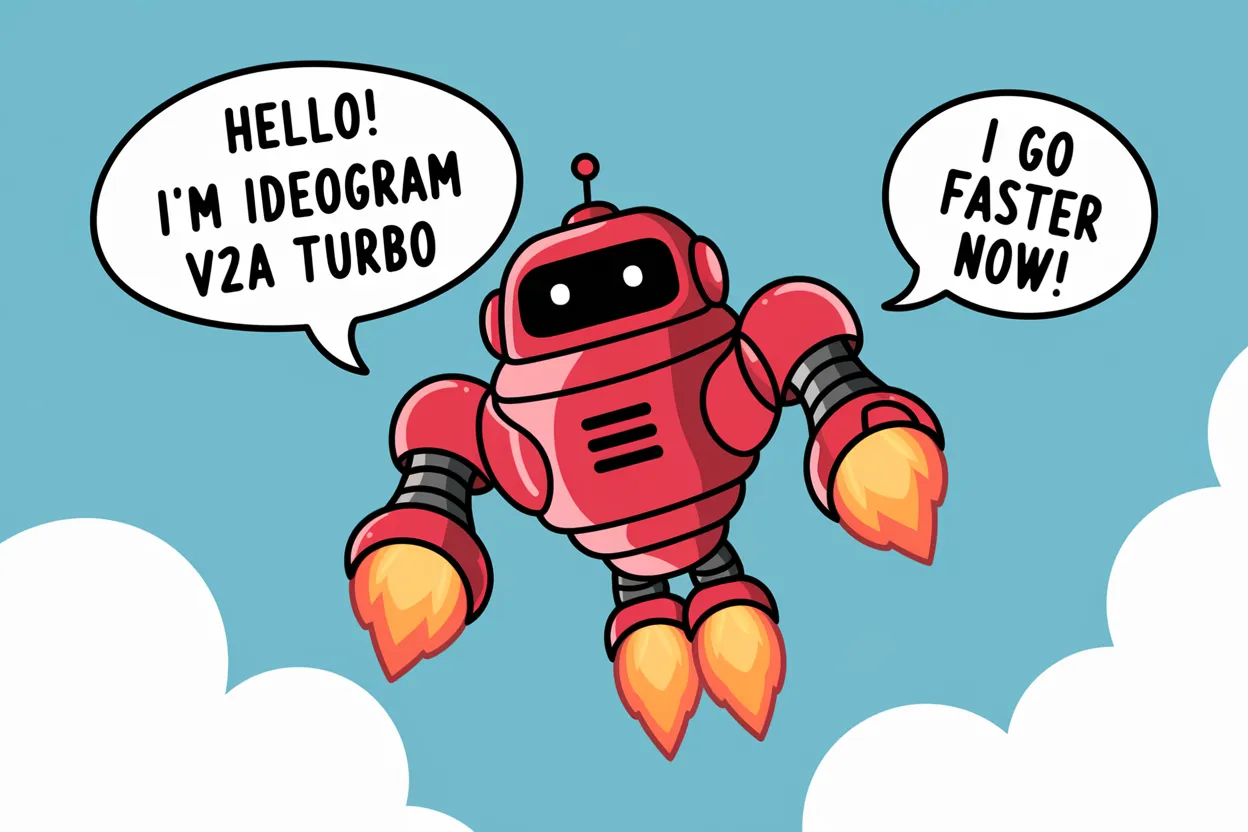 Пример изображения модели ideogram-v2a-turbo